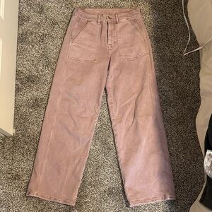 American Eagle Outfitters Light Pink Pants